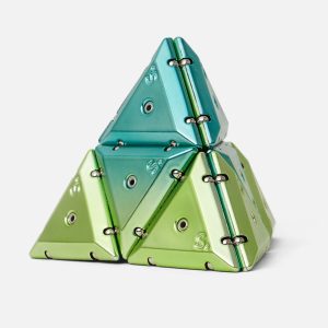 Chrome Pyramid Geode
